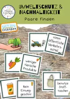 Vorschau - Spiele - Umweltschutz - Paare finden #TimeForClimateAction - Deckblatt