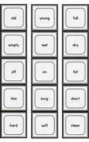Aperçu - Jeux - Opposites (Adjectives) - Pairs Game - Page 3