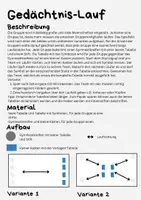 Vorschau - Spiele - Gedächtnis-Lauf zum Ausdauertraining - Seite 1