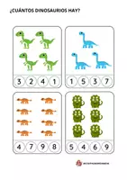 Vista previa - Hojas de trabajo - Dosier dinosaurios @cositasdemidiaadia - página 2
