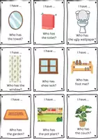 Vorschau - Spiele - I have..., Who has ... - Vocabulary Game (Furniture) - Seite 2