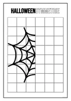 Vorschau - Arbeitsblätter - Symmetrie Halloween 20 Arbeitsblätter - Seite 1