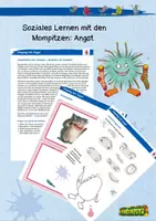 Vorschau - Stundenentwürfe - Soziales Lernen mit den Mompitzen: Angst - Deckblatt