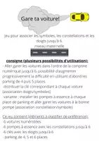 Aperçu - Apprentissages en autonomie - jeu mathématiques jusqu'à 6 "Gare ta voiture!" - Page 1