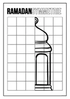 Vorschau - Mal- und Bastelvorlagen - Symmetrie Ramadan Islam Mathematik 17 Arbeitsblätter - Seite 3