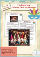 Vorschau - Text - Karneval Fasching Fantasiereise Ein Fest der Freude und Freundschaft - Deckblatt