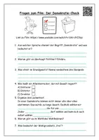 Vorschau - Stundenentwürfe - Der Demokratie-Check - Fragen zum Film (Wahlen) - Seite 1
