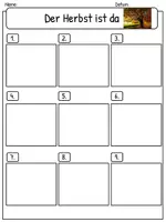 Vorschau - Arbeitsblätter - Der Herbst ist da: Arbeitsblätter + Tafelmaterial - Seite 2