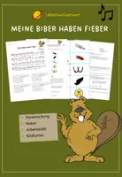 Vorschau - Stundenentwürfe - Meine Biber haben Fieber - Deckblatt