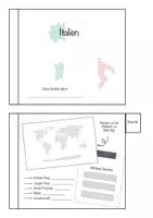 Vorschau - Stundenentwürfe - Geografie - Flipbook Italien (Klasse 5-8) - Seite 1