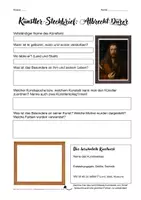 Vorschau - Stundenentwürfe - KUNST-Paket: 4 Materialien zum Künstler Albrecht Dürer - Seite 3