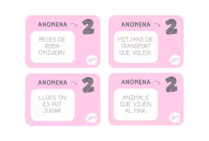 Vista previa - Refuerzo / NEE / Materiales de apoyo - JOC DE VOCABULARI: ANOMENA... - página 3