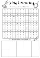 Vorschau - Arbeitsblätter - Suchsel: Erfolg und Misserfolg - Deckblatt
