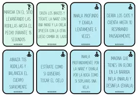 Vista previa - Tarjetas / Manipulativos - TARJETAS PARA PAUSAS ACTIVAS - página 3