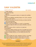 Vista previa - Hojas de trabajo - San Valentin - página 2