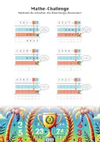 Vorschau - Arbeitsblätter - Mathe-Challenge- Schriftliche Multiplikation - Deckblatt