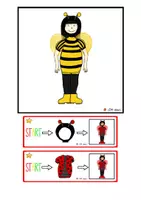 Vorschau - Bildkarten - Bee-Bot® Bodenmatte KARNEVAL Aktivität: Verkleide dich für Karneval. - Seite 3