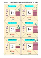 Vorschau - Spiele - *Dezimalsystem erforschen im ZR 100* - Deckblatt