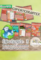 Vorschau - Stundenentwürfe - Ökologie: Eutrophierung eines Sees / Expertenkarten zur Vertiefung - Deckblatt