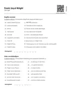 Vorschau - Arbeitsblätter - Frank Lloyd Wright (Infotext und Übungen) - Seite 1