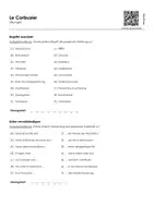 Vorschau - Arbeitsblätter - Le Corbusier (Infotext und Übungen) - Seite 1