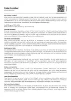 Vorschau - Arbeitsblätter - Peter Zumthor (Infotext und Übungen) - Deckblatt