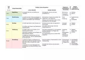 Vorschau - Stundenentwürfe - Einheit magische Quadrate/Zauberquadrate - Übersicht und Verlaufspläne - Seite 3