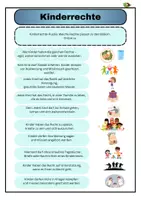Vorschau - Arbeitsblätter - Die Kinderrechte - Seite 3