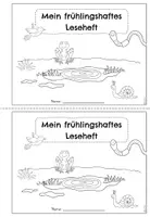 Vorschau - Arbeitsblätter - Leseheft Frühling, Leseförderung | Kl. 1 + 2 - Seite 3