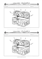 Vorschau - Spiele - Schatzsuche - Kinder finden Gemeinsamkeiten - Deckblatt