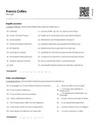 Vorschau - Arbeitsblätter - Francis Collins (informationstext und Übungen) - Seite 1