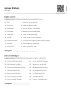 Vorschau - Arbeitsblätter - James Watson (informationstext und Übungen) - Seite 1