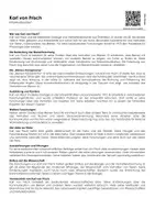 Vorschau - Arbeitsblätter - Karl von Frisch (informationstext und Übungen) - Deckblatt