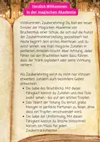Vorschau - Arbeitsblätter - Brüche Bruchrechnen Klasse 5 6 - Zauberschule - Seite 1
