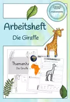 Vorschau - Arbeitsblätter - Themenheft/Selbstlernheft Giraffe ab Klasse 2 - Deckblatt