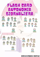 anteprima - Flashcard - FLASH CARDS AUTONOMIA GIORNALIERA: CAA - Pagina di copertina