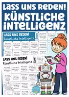 Vorschau - Spiele - Künstliche Intelligenz – Diskussionskarten für den Ethik Unterricht - Deckblatt