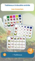 Aperçu - Jeux - Les tableaux à double entrée sur les insectes - Page de couverture