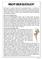Vorschau - Arbeitsblätter - Macht Geld glücklich? (Stundenkonzept) - Seite 3