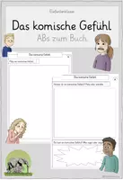 Vorschau - Arbeitsblätter - Das komische Gefühl - 2 ABs zum Bilderbuch - Deckblatt