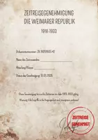 Vorschau - Unterrichtsreihen - Stationenlernen Weimarer Republik (Gründung-Scheitern) - Deckblatt