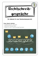 Vorschau - Fördermaterial/Inklusion - Rechtschreibgespräche mit den Strategiesymbolen - digital am Smartboard oder Beamer - Seite 1