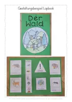 Vorschau - Unterrichtsreihen - Lapbook Wald - Seite 2