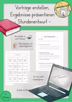 Vorschau - Stundenentwürfe - Vortrag erstellen, Ergebnisse präsentieren Unterrichtsstunde Stundenentwurf - Deckblatt