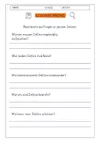 Vorschau - Arbeitsblätter - Leseverständnis 4. Klasse "Der Delfin - Der schlaue Meeressäuger" - Seite 1