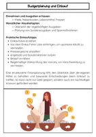 Vorschau - Arbeitsblätter - Wie bewältige ich den Haushalt? Haushalt Budget, Wochenplan und Nachhaltigkeit - Seite 3