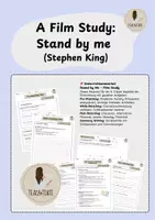 Vorschau - Arbeitsblätter - Film Study Stand by me (Stephen King) - Deckblatt