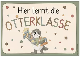 Vorschau - Poster - Otterklasse- Türschild/ Klassenschild - Seite 2