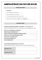 Vorschau - Arbeitsblätter - Text der Woche - Mediensucht (Lesetext mit Fragen) - Seite 3