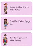 Vorschau - Arbeitsblätter - Laufdiktat Fasching/ Karneval - Seite 3